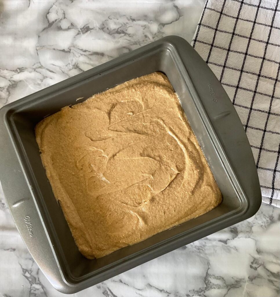 assemble the cake